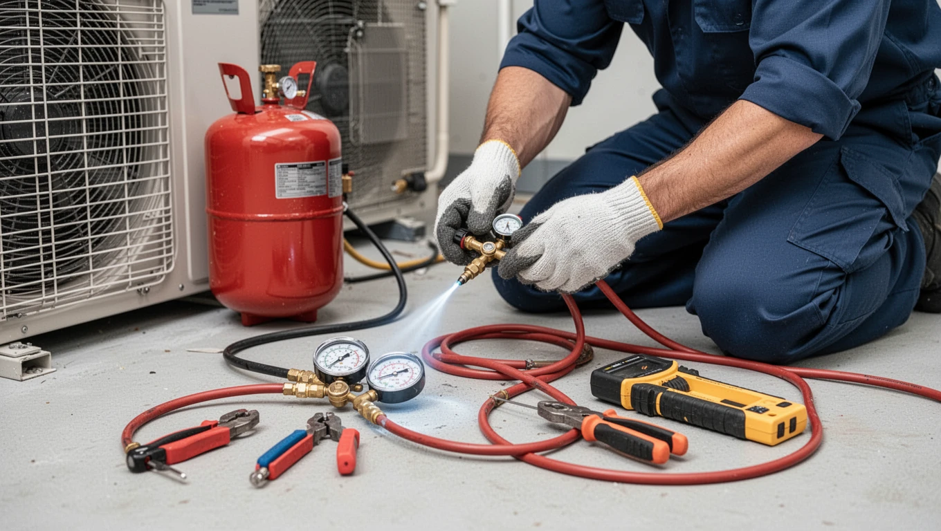 Refrigerant Leak Repair